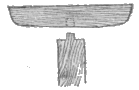 Рисунок 13. Примитивная «капитель» из дома в Хасиларе (V тысячелетие до н. э.)