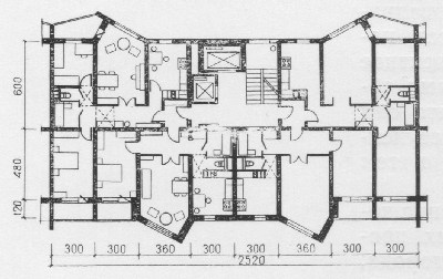 Типовая секция П 1/16