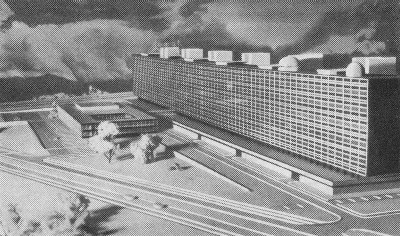 Институт космических исследований АН СССР. Перспектива. Макет.